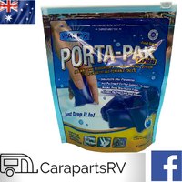 WALEX PORTA-PAK EXPRESS BLUE CARAVAN CASSETTE TOILET & PORTA POTTI TREATMENT. VANS & BOATS