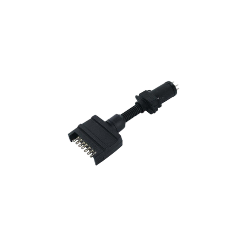 Hayman Reese Trailer Adaptor 7 Pin Flat to 7 Pin Small Round