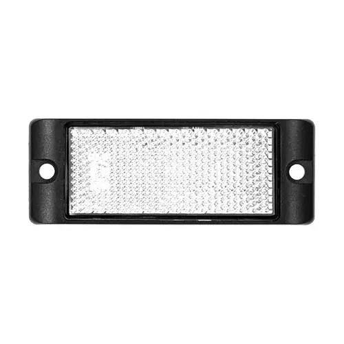 LED Autolamps White Reflector With Mounting Bracket Twin Blister Pack - 7035W