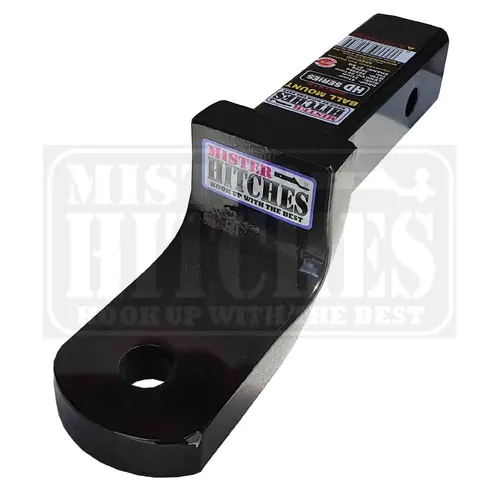 Mister Hitches Ball Mount Heavy Duty 3650Kg 57Mm Drop, 31Mm Rise, 201Mm Length