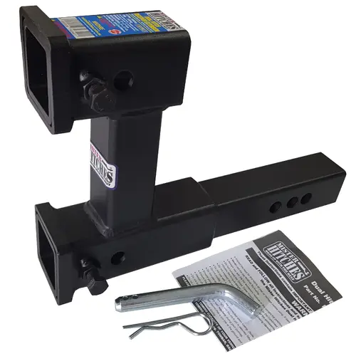 Mister Hitches Dual Hitch Receiver Extension - Solid Shank 3500Kg