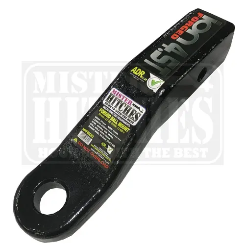Mister Hitches Forged Ball Mount 63.5Mm / 2.5" Shank 2" Drop 4500Kg Gtw 