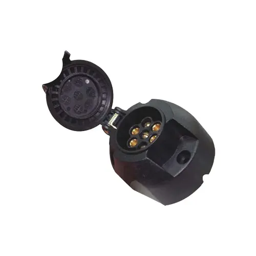 Whitevision Trailer Socket - Large Plastic Round (7 Pin)